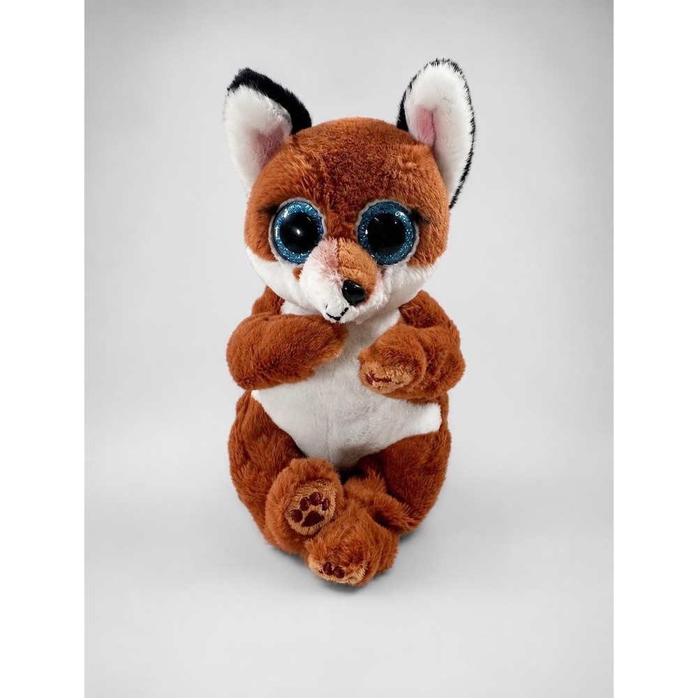TY Beanie Bellies Witt Fox 6-Inch Plush Glitter Eyes No Hang Tag 2024
